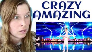 GAO LIN, LIU XIN - AUDITION BRITAIN'S GOT TALENT ( Dance acrobatics ) | REACTION