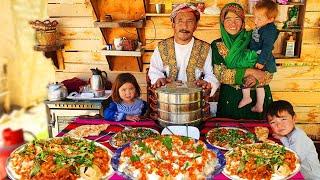 Village Nature Cooking Afghani MANTU by Twin's | Afghanistan Daily Village Life