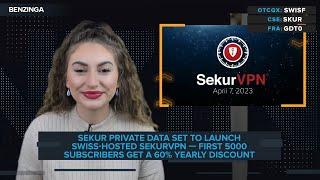 Sekur ($SWISF) ($SKUR) ($GDT0) Set To Launch SekurVPN — 1st 5000 Subs Get A 60% Yearly Discount! 