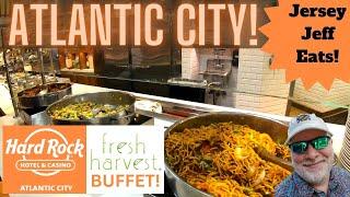  Jersey Jeff Eats | Atlantic City Hard Rock Fresh Harvest Buffet! Join Me For The Regular Buffet!