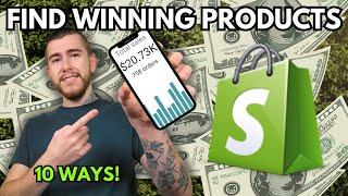 10 Different Ways To Find Winning Products | Shopify Dropshipping 2023