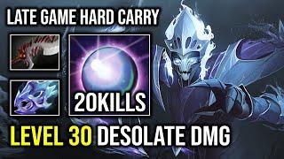 LEVEL 30 Late Game Desolate Moon Shard Hit Like a Truck Spectre Vs Pro Templar Dota 2