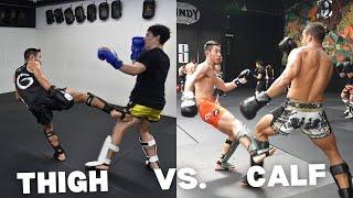 Calf Kick vs. Thigh Kicks: The Ultimate Guide to Leg Strikes in Muay Thai & MMA