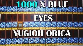 YUGIOH EPIC 1000 X BLUE EYES WHITE DRAGONS ORICA CARDS!!!!