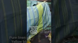 weaving saree linen|#onlineshopping #chennaionlineshopping #bangaloreonlineshopping #bhagalpuronline