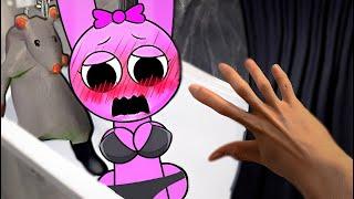 Burning PINKI and RAT DANCE from Sprunki...   (Sprunki in Real Life) 3