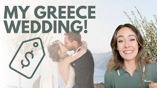 A Destination Wedding Planner's Greece Wedding - COST & REGRETS