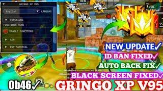 GRINGO XP V95 | OB45 FF HACK | FREE FIRE  MOD MENU | GRINGO XP HACK | FF HACK