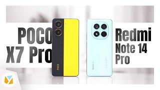 Redmi Note 14 Pro vs POCO X7 Pro | Which is the better value smartphone?