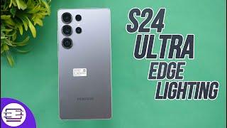 Edge Lighting on Samsung Galaxy S25 Ultra, How to Customize! (OneUI 7.0)