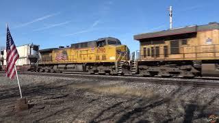 FLYING DOWN THE UNION PACIFIC CLINTON SUB! FAST ACTION, DRONE VIEWS, AND CROSSOVER MOVE!