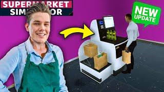 NOVI UPDATE MIJENJA SVE! / Supermarket Simulator #9