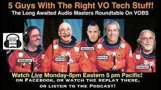 VOBS -  - Audio Masters Round table With Cliff Zellman, Roy Yokelson, and Jordan Reynolds 1/13/20