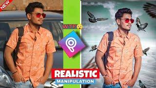 Picsart Realistic Manipulation Edit & Lightroom Retouch-#PhotoExpert