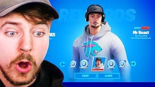 I Pretended to be MrBeast in Fortnite!