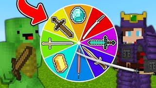 The Roulette of Weapons in Minecraft!