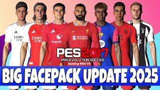 PES 2017 BIG FACEPACK UPDATE 2025 AIO