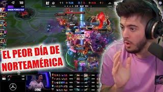 "LATAM DESTRUYE A NA"  | MOVISTAR R7 VS 100THIEVES | #worlds2024