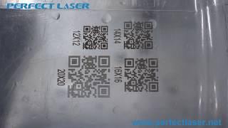 Fiber Laser Marking Machine for Plastic Bucket Working Video PEDB-400B