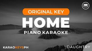 Home - Daughtry (Piano Karaoke)