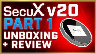 [NEW] SecuX V20 Wallet Review/Unboxing/Tutorial (PART 1)