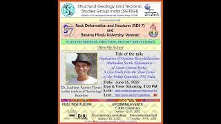 Live Stream of Monthly Lecture, June 2022, SGTSGI