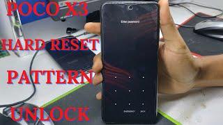 Poco X3 Hard Reset Pattern Lock OR Pin Lock Remove Done