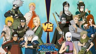 【Konohagakure Hokage Team VS Kirigakure Team Marathon battle】 NARUTO X BORUTO Ultimate Ninja STORM