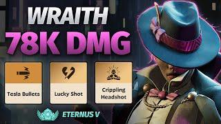 Wraith: TANKY GUN DAMAGE Build, Eternus Ranked Deadlock Replay