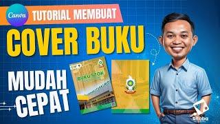 TUTORIAL MEMBUAT COVER BUKU DENGAN CANVA  LENGKAP  MANIPULASI GAMBAR