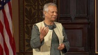 Nobel Peace Prize-winner Muhammad Yunus