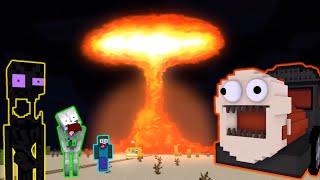 HORROR Choo Choo Charles Train VS Monster School | Minecraft MEME Animation