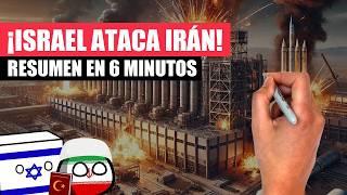 ️¡ISRAEL ATACA A IRÁN!️ Todo lo que tienes que saber en 6 minutos