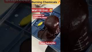 Burning Chemicals  Without heating #experiment  #experiment  #science #trending #ytfeed