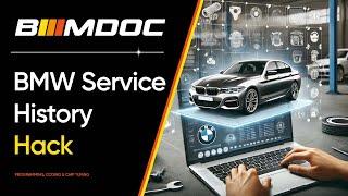 Keep Your BMW Maintenance Records Digital: HU Service Manager & SHM Tutorial