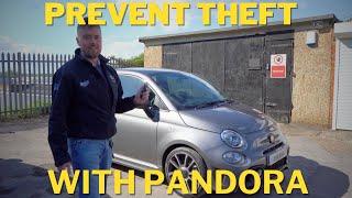 Prevent theft of your Abarth using Pandora Storm Plus!