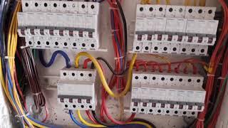 3 phase distribution board wiring tutorials in Hindi // 4 pole MCB - AK Engineers