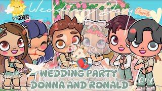 PESTA PERNIKAHAN DONNA DAN RONALD DI AVATAR WORLD ‍️ #wedding #party #roleplay #drama #vlog