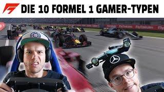 DIE 10 FORMEL 1 GAMER CHARAKTERE, DIE JEDE ONLINE LIGA KENNT