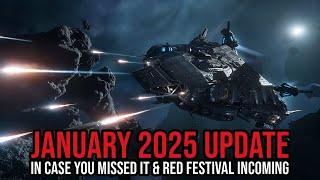 Star Citizen January 2025 Update - Red Festival + In Case You Missed It Ship Sale Incoming