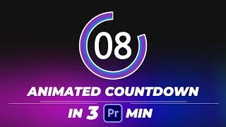 Animated Countdown Timer in Adobe Premiere Pro