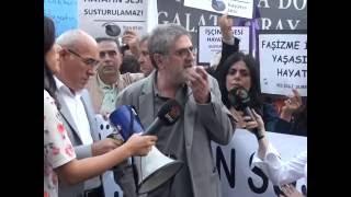 Halkın haber alma hakkına darbe protesto edildi