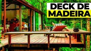 Casas de Campo com Deck de Madeira: 30 Ideias Inspiradoras