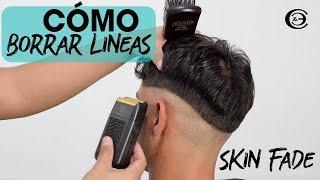 Como hacer un SKIN FADE, desvanecido, degradado con Shaver - Técnica Fácil  Borrar Lineas