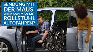 Sendung mit der Maus - Wie fährt man mit Rollstuhl Auto?