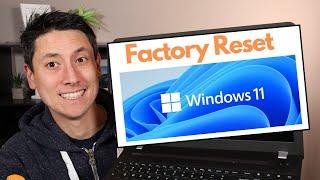 Windows 11 - How To Factory Reset / Restore To Factory Settings