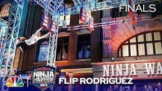 Flip Rodriguez's Stunning Run - American Ninja Warrior Los Angeles City Finals 2019