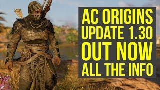 Assassin's Creed Origins Update 1.30 OUT NOW - New Game Plus & Discovery Tour (AC Origins 1.30)