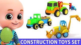  Car Cartoons for Kids & Baby songs - Lee the Truck and Street Vehicles - Cars and trucks