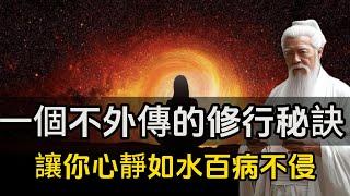 一個不外傳的修行秘訣，讓你心靜如水，百病不侵#一禪一故事#禪 #佛 #道 #禪定 #悟道